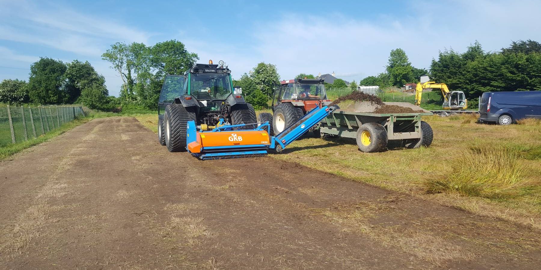 Pitch Drainage & Pitch Construction Ireland | Vegetation removal