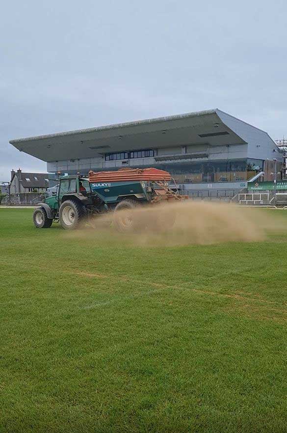 Sand Spreading